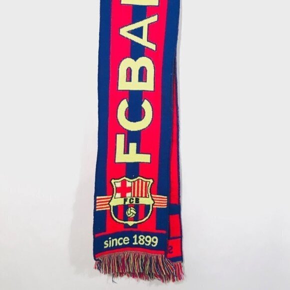 FC Barcelona Spain Football Futbol Soccer Scarve - Picture 5 of 7